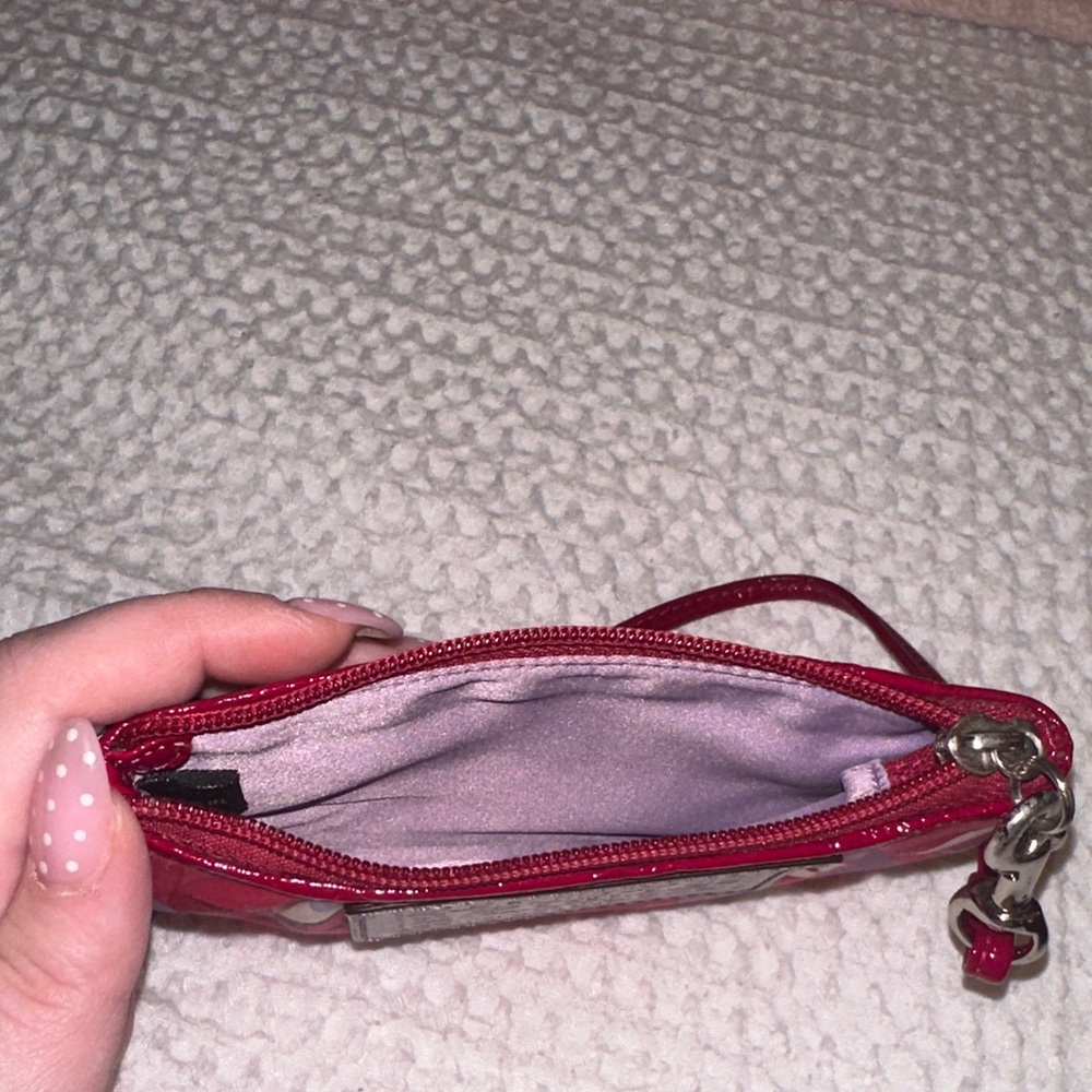 Coach Multicolor Patterned Wristlet - image 5
